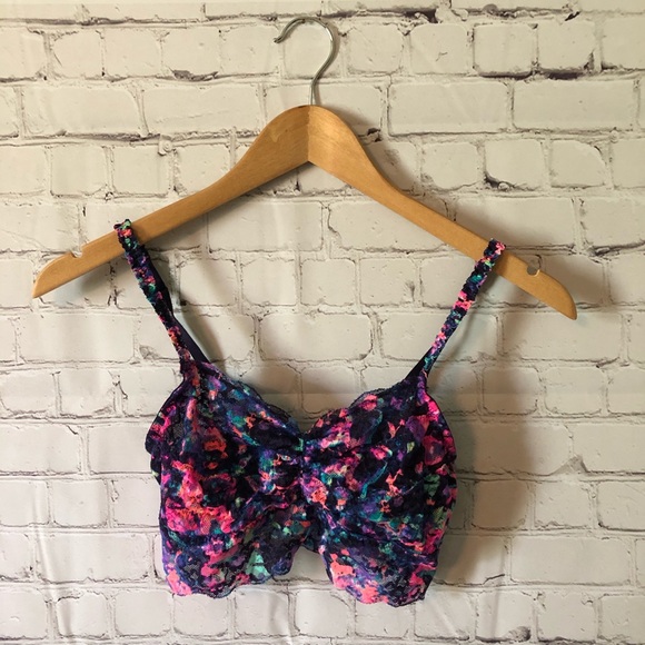 PINK Victoria's Secret Other - VIctoria’s Secret PINK Multicolor Lace Bralette